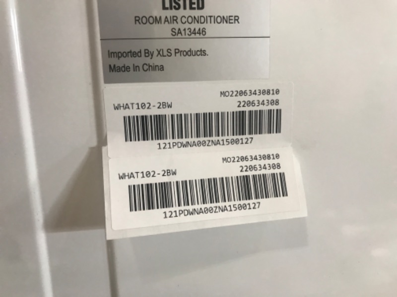 Photo 1 of ***************NON STANDARD POWER PLUG (SECOND PIC)*************************

Whirlpool 10,000 BTU Through the Wall Air Conditioner, 230V, Cools up to 450 Sq. Ft. for Living Room, Bedroom, Kitchen, Apartment, with Dehumidifier, Remote Control, Digital Dis