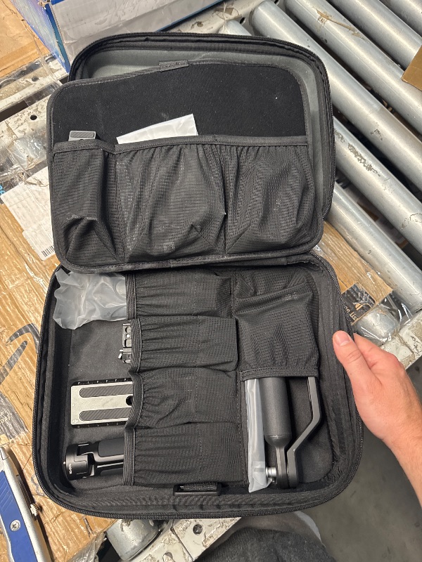 Photo 1 of (UNTESTED) (MINOR WARE) (USED/FAIR) DJI RS 4 Pro Combo, 3-Axis Gimbal Stabilizer for Cameras for DSLR & Cinema Camera Stabilizer Canon/Sony/Panasonic/Nikon/Fujifilm, Native Vertical Shooting, 4.5kg/10lbs Payload, Camera Gimbal