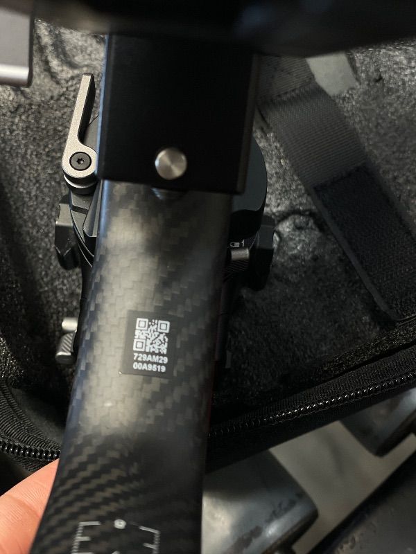 Photo 1 of (UNTESTED) (MINOR WARE) (USED/FAIR) DJI RS 4 Pro Combo, 3-Axis Gimbal Stabilizer for Cameras for DSLR & Cinema Camera Stabilizer Canon/Sony/Panasonic/Nikon/Fujifilm, Native Vertical Shooting, 4.5kg/10lbs Payload, Camera Gimbal