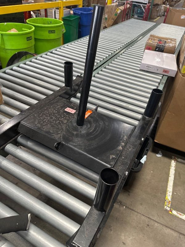 Photo 1 of *** SEE NOTES *** VEVOR Weight Sled, Prowler Pull Exercise Fitness Training Sled Workout Equipment for Training, for 1" & 2" Weight Plate 500 Lbs, Running Sled Speed Training Workout Sled Push Pull Sled Sprinting Sled