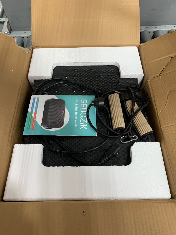 Photo 1 of Vibration Plate Exercise Machine, 2025 Upgraded Fitness Vibrating Lymphatic Drainage Full Body Workout Shaker for Weight Loss, Featuring a 330 Lbs Capacity Vibrate Fitness Platform with 8 Modes