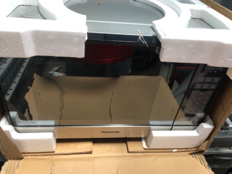 Photo 1 of Panasonic Microwave Oven NN-SN686S Stainless Steel Countertop/Built-In with Inverter Technology and Genius Sensor, 1.2 Cubic Foot, 1200W