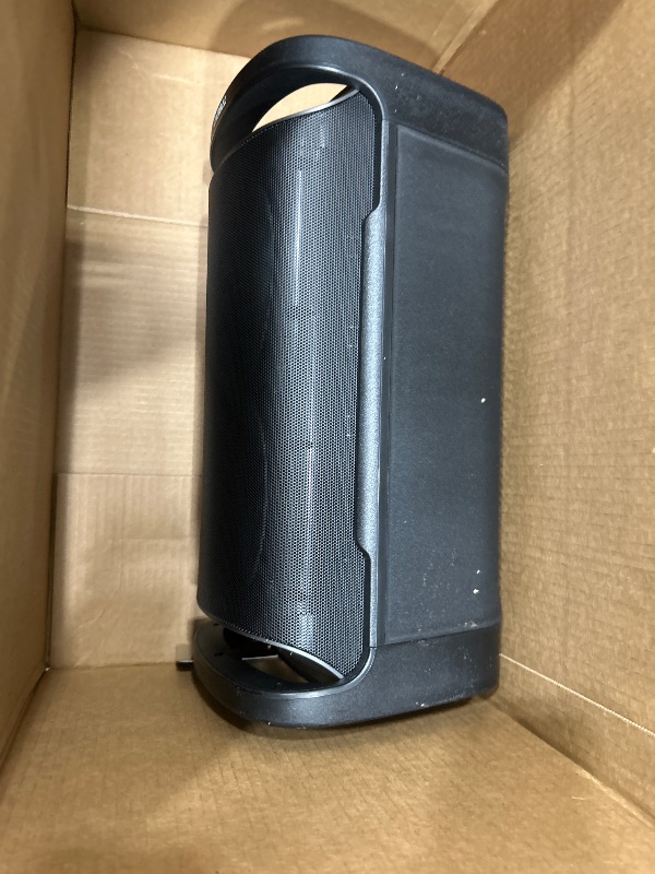 Photo 1 of *** Missing Accessories***

QxbJoy Portable Bluetooth Speaker: 160W Peak Powerful Loud Sound Deep Bass Wireless Boombox Large Subwoofer 15 Hours Battery Life Fast Charging