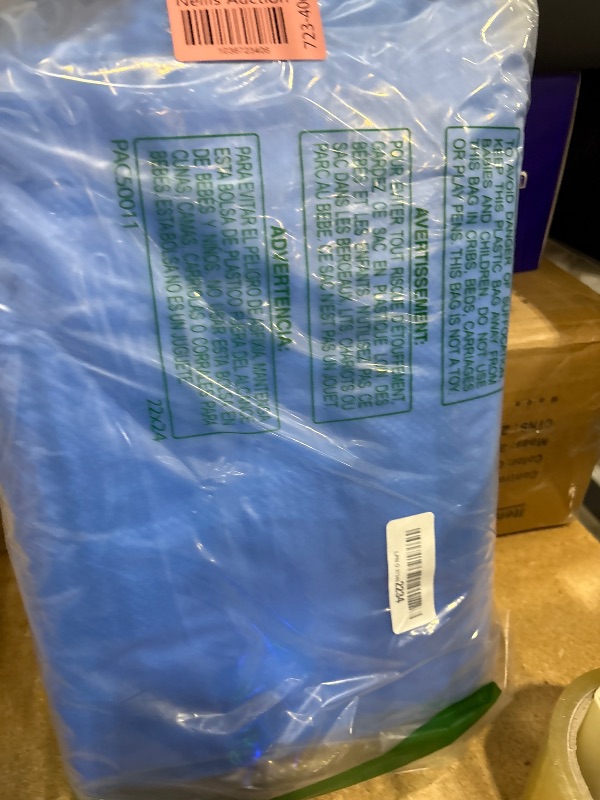 Photo 1 of Reinmoson Inflatable Pool Cover Rectangular Fits Pool Under 130" L x 84" W, 20s Easy Set by 1 Person Built-in Elastic & Integrated Cord 10' x 7' Rectangle Pool Cover Above Ground