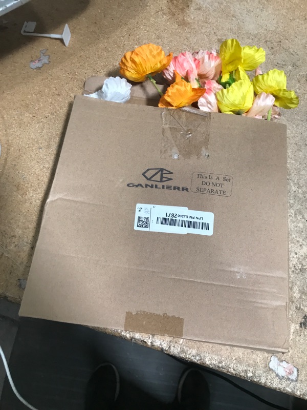 Photo 1 of 6 Pcs Silk Artificial Poppy Faux Poppy Spring Flowers for Home Kitchen Wedding Decorations Floral Arrangement Table Centerpieces Vase Bouquet (Mixed Colors)