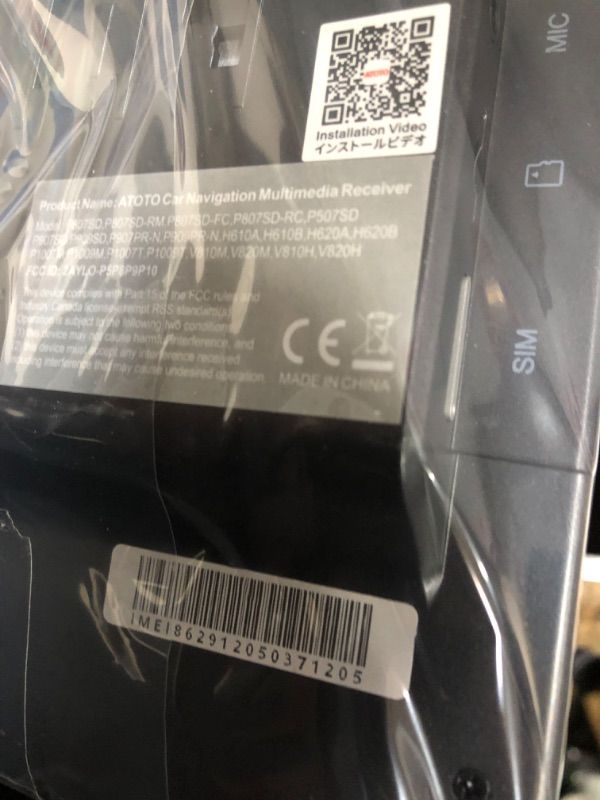 Photo 1 of ***PARTS ONLY***Portable CarPlay Screen for Car / Android Auto Screen Wireless Wired, 4G LTE SIM Card+4GB+32GB Android Car Play 10.0, 9" QLED 1280*720p Touchscreen, TrackHU,Ai Multimedia Navigation System P909PR1M-S3