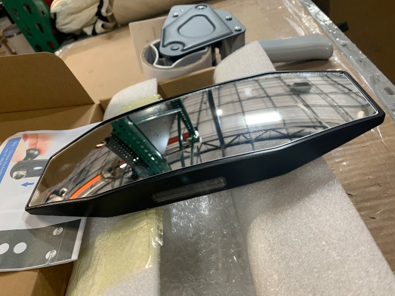 Photo 1 of (for parts only) ZIDIYORUO Polaris Ranger Rear View Mirror, Adjustable Center Rearview Mirror for Polaris Ranger 500 570 900 XP 1000XP Crew 2017-2023