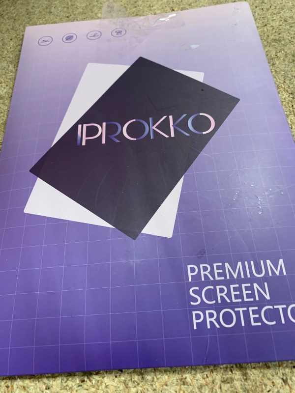 Photo 1 of [2 Pack] Anti Blue Light Screen Protector Compatible with iPad 9/8/7 Generation (10.2-Inch, 2021/2020/2019 Model), Anti Glare iPad 10.2 screen protector, IRPOKKO HD Clarity iPad Matte Screen Protector