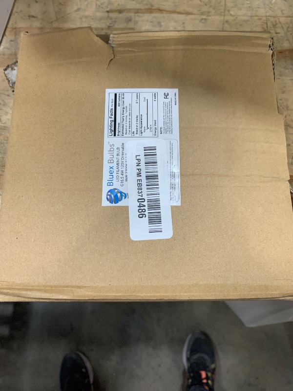 Photo 1 of 6 Pack G16.5 Light Bulb LED 4W - 2700K Warm White Dimmable 40W Equivalent E12 Candelabra Bulb 120V - Short Light Bulbs Bedroom, Kitchen, Pendant, Chandeliers, Vanity Bulbs, LED G50 Globe Light Bulbs