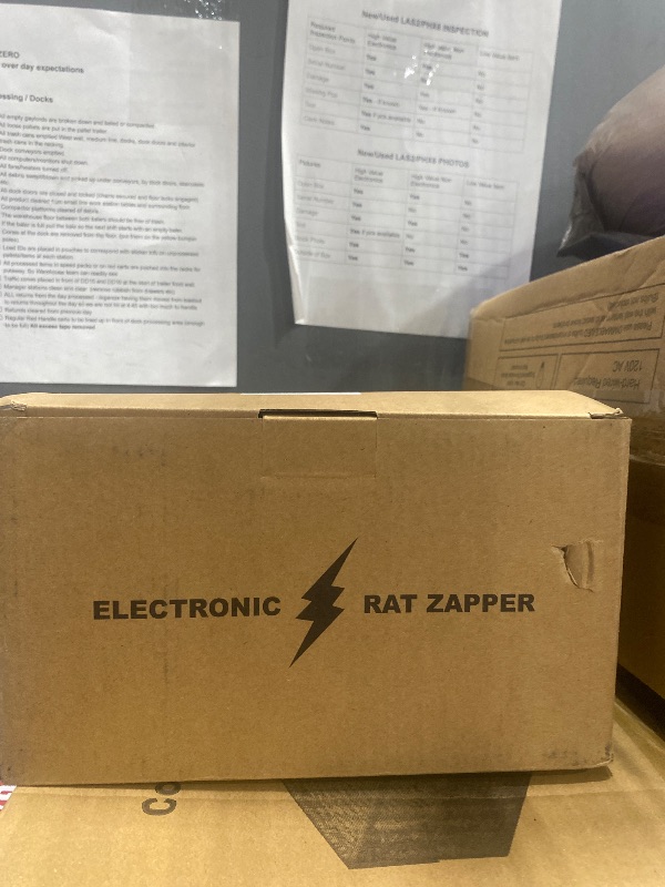 Photo 1 of 2025 Electric Mouse Trap Zapper Powerful Rat Traps Indoor for Homes with Anti-Escape Door, Effective & Reusable Humane Rodent Zapper Electric Shock Killer for Bedroom,Home,Garage