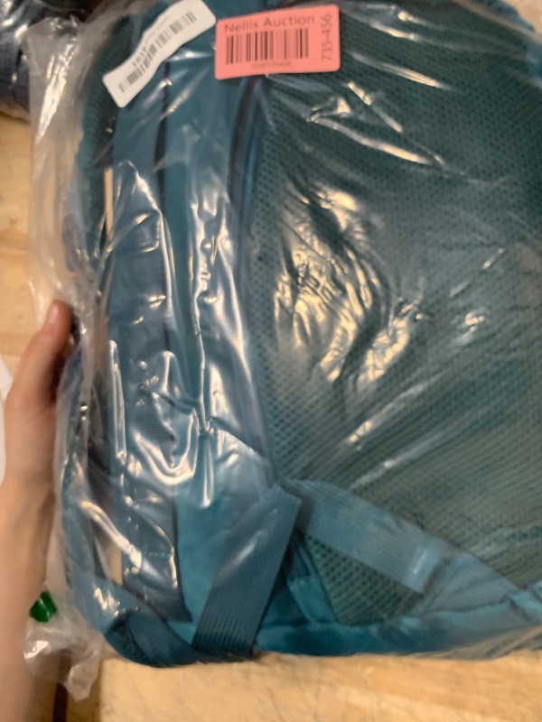 Photo 1 of MATEIN Slim Laptop Backpack, Anti Theft 15.6 inch Computer Travel Backpack with USB Charging Port for Work College, Sturdy Water Resistant Daily Rucksack Bag Gifts for Men & Women, Peacock Blue