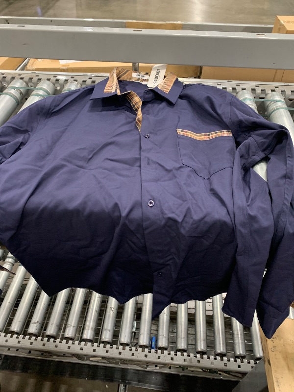 Photo 1 of XL mens blue button up