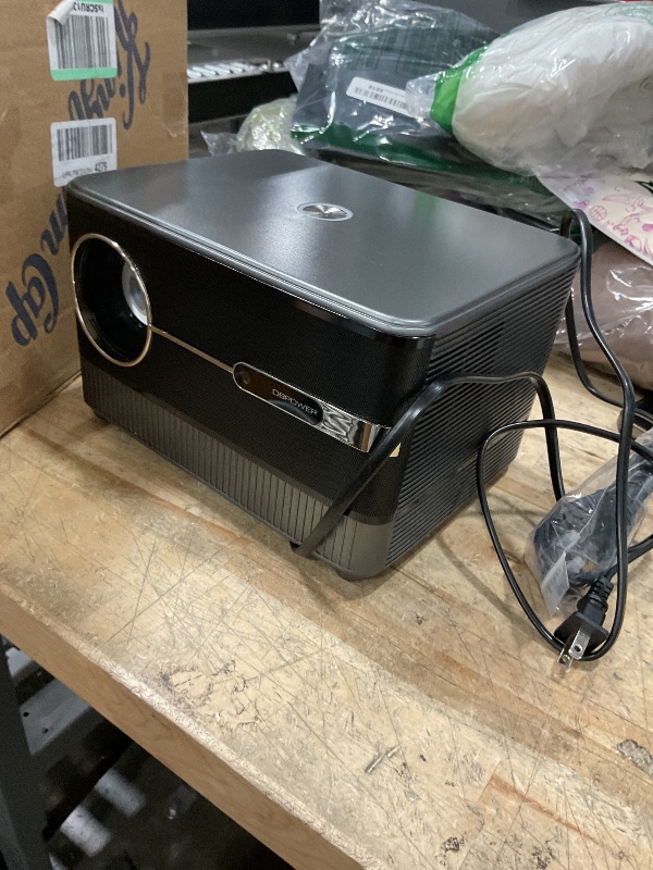 Photo 1 of [Auto Focus/5" LCD] Outdoor Projector 4K with WiFi 6 and Bluetooth, DBPOWER 900 ANSI Native 1080P Portable Projector, Auto Keystone & Zoom, Sealed Engine, Movie Projector for iOS/Android/TV Stick