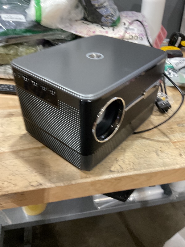 Photo 1 of [Auto Focus/5" LCD] Outdoor Projector 4K with WiFi 6 and Bluetooth, DBPOWER 900 ANSI Native 1080P Portable Projector, Auto Keystone & Zoom, Sealed Engine, Movie Projector for iOS/Android/TV Stick