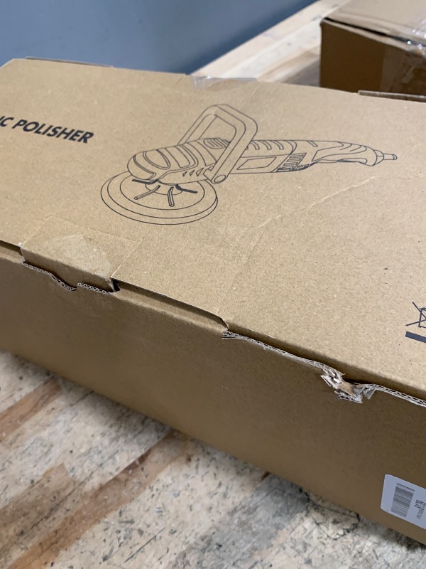 Photo 1 of AVID POWER Car Buffer Polisher, 6 Variable Speed 1000-3500 RPM, Rotary Buffer Waxer Kit with 6-inch and 7-Inch Backing Plate, 1200W Car Polisher for Car Detailing, Polishing, Waxing