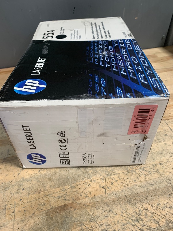 Photo 1 of (sold for parts) HP 55A Black Toner Cartridge for HP Printers | Works with Printer Series: LaserJet Enterprise 500 MFP M525, P3015, LaserJet Pro MFP M521 | CE255A