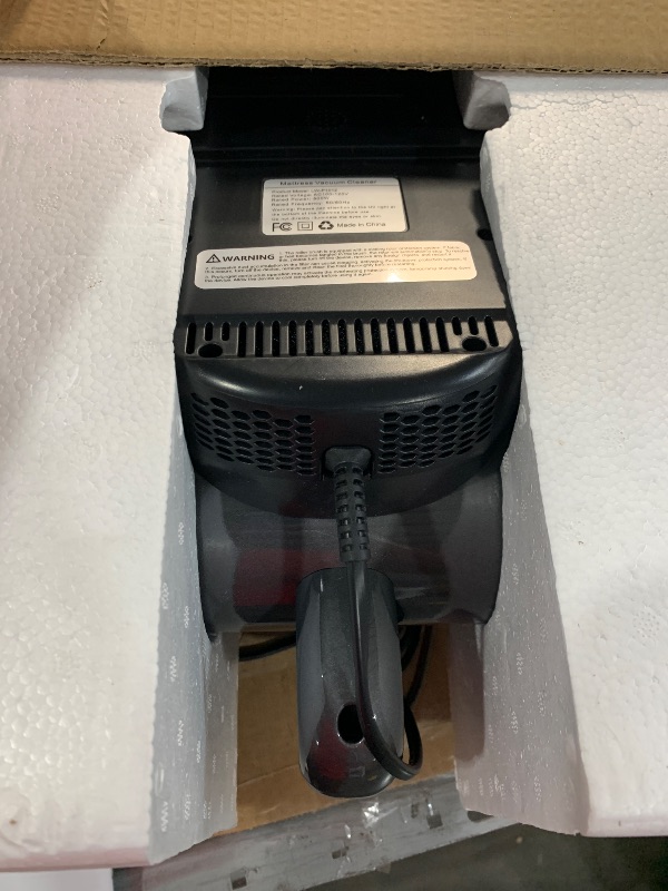 Photo 1 of (does not power on)(sold for parts) FEPPO Mattress Vacuum Cleaner, 16Kpa Bed Vacuum Cleaner with 253.7nm UV-C Light, 140°F Heat, HEPA Filter 