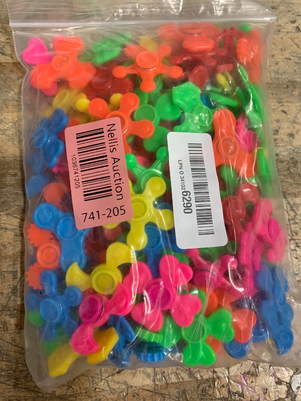 Photo 1 of 100 Pack Mini Fidget Spinner Toys,Stress Relief Sensory Toys,Birthday Party Favors Gifts for Kids Teens Adults,Christmas Stocking Goodie Bag Stuffers,Treasure Box Toys for Classroom Prizes Supplies