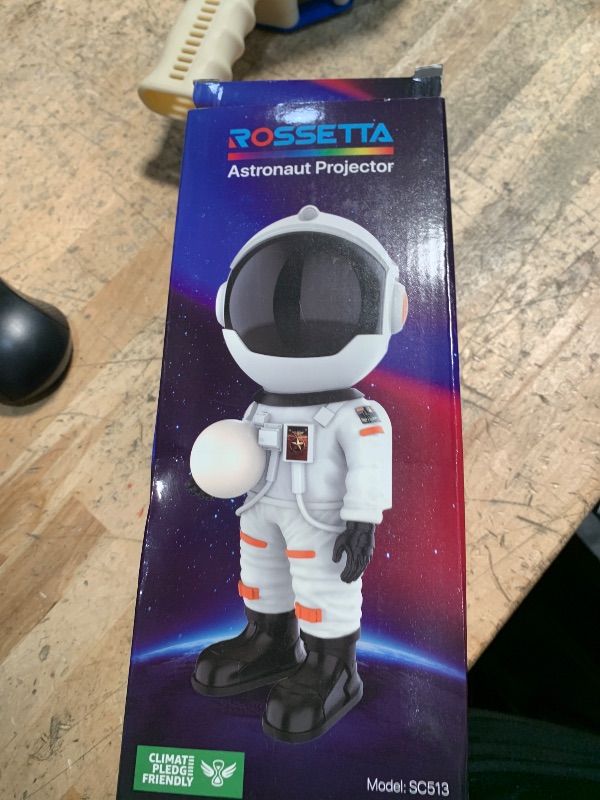 Photo 1 of Rossetta Astronaut Galaxy Projector, Star Projector for Bedroom, LED Night Light for Kids Room with Timer and Remote, Room Decor Aesthetic, Home Decor, Gifts for Adults, Teens, Christmas, Birthday