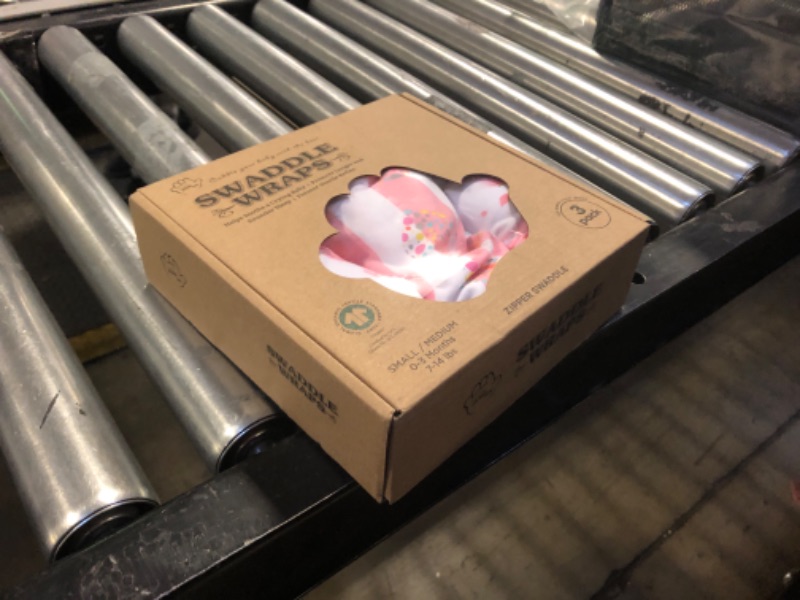 Photo 1 of Bublo Baby Swaddle Sleep Sack with Zipper - Swaddles for Newborns - 3 Pack Organic Baby Swaddles for 0-3 Months - Infant Sleeping Swaddle Sack – Adjustable Swaddle Blanket Wrap Girl, Pink Floral