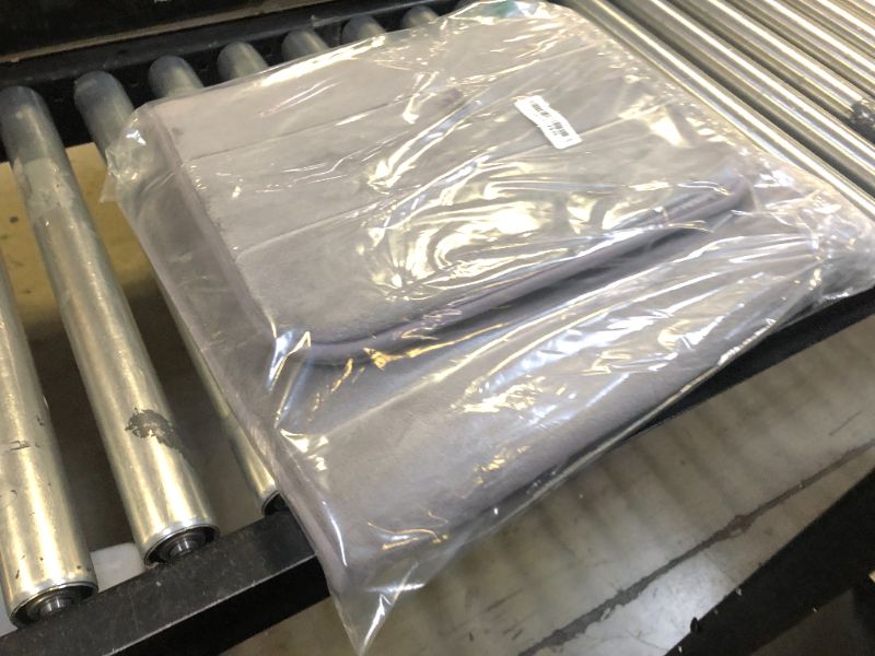 Photo 1 of Yimobra Bathroom Rugs Sets 2 Piece, Soft Absorbent Memory Foam Bath Mats Set, Dry Fast Bath Mat, Machine Washable Bath Rug Set for Bathroom, 17x24+31.5x19.8 Inches, Gray