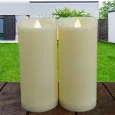 Photo 1 of 2 flameless outdoor candles