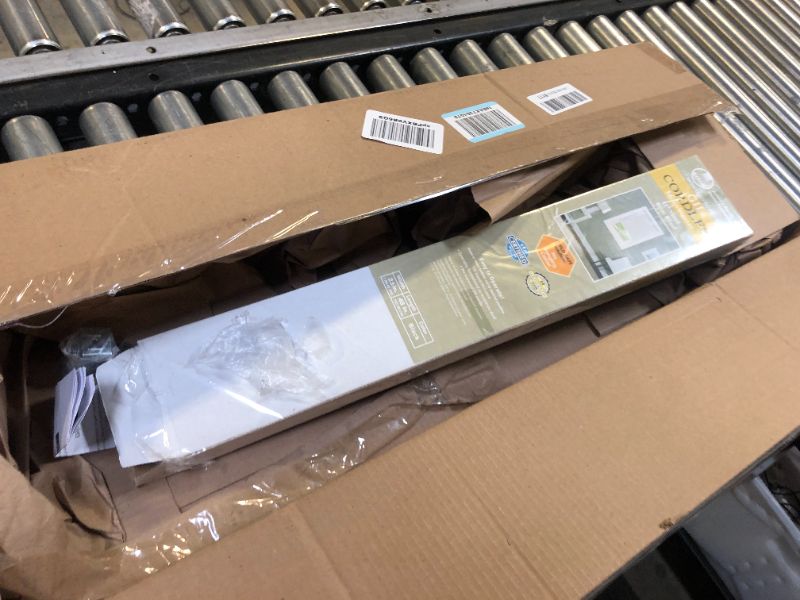 Photo 1 of Cordless Light Filtering Mini Blind - 23 Inch Width, 48 Inch Length, 1" Slat Size - Black - Cordless GII Morningstar Horizontal Windows Blinds for Interior by Achim Home Decor