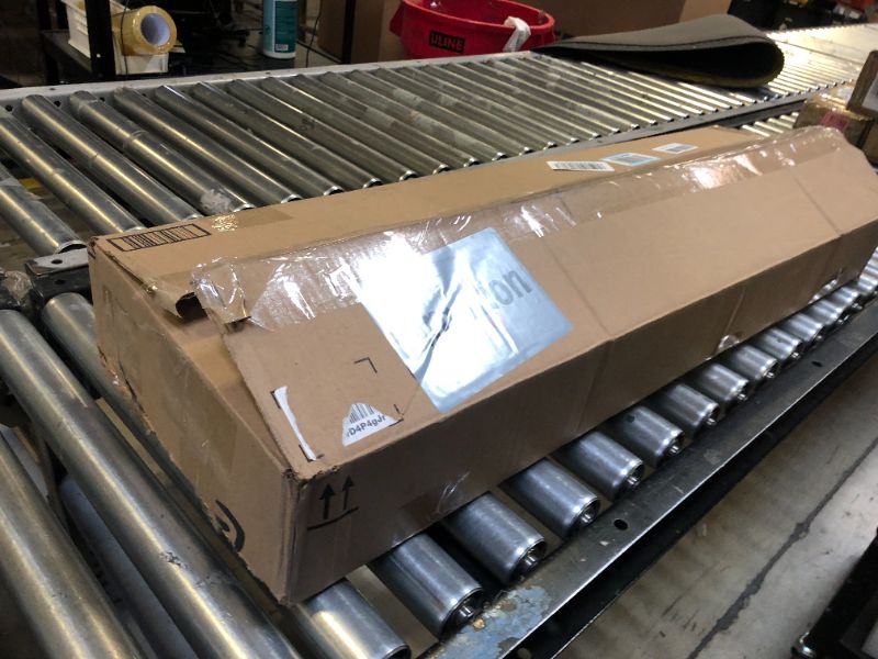 Photo 1 of Cordless Light Filtering Mini Blind - 23 Inch Width, 48 Inch Length, 1" Slat Size - Black - Cordless GII Morningstar Horizontal Windows Blinds for Interior by Achim Home Decor