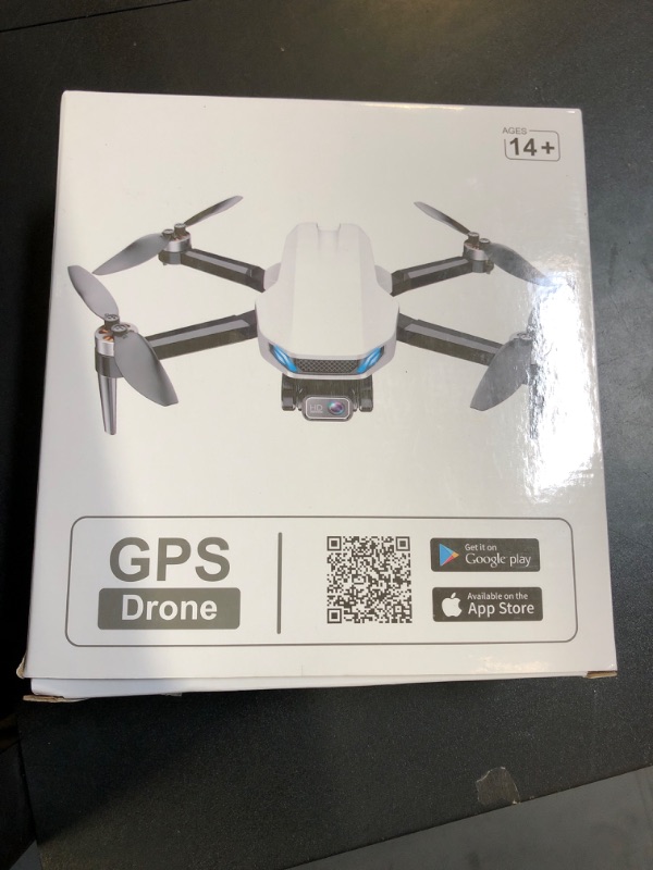 Photo 1 of Drone with Camera for Adults, 2K HD GPS Drone with Auto Return, Follow Me, Circle Fly, Waypoint Fly, Optical Flow, Brushless Motor, Foldable 5G Transmission FPV Quadcopter