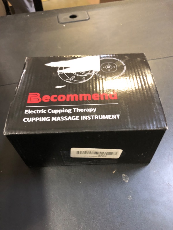 Photo 1 of Becommend 5-in-1 Smart Dynamic Cupping Therapy Set with Red Light, Cupping Kit for Massage Therapy, Electric Cupping Device with 20 Level Temperature and Suction for Back Muscle Soreness (Red)