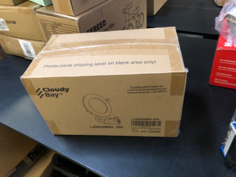 Photo 1 of CLOUDY BAY [6 Pack] 6inch Smart WiFi LED Recessed Lights,RGBCW Color Changing Recessed Lighting,Compatible with Alexa and Google Home Assistant,No Hub Required,15W 2700K-6500K,CRI90+ Wet Location