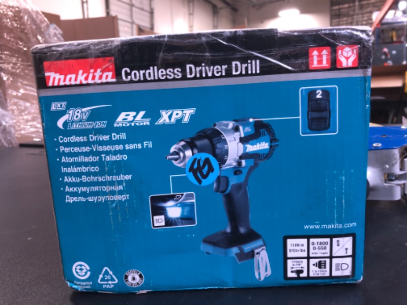 Photo 2 of Makita XFD16Z 18V LXT® Lithium-Ion Brushless Cordless 1/2" Driver-Drill, Tool Only