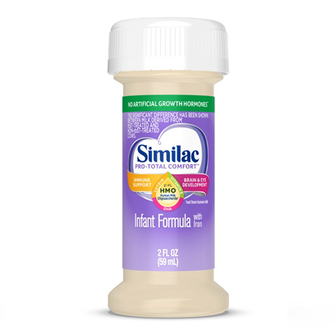 Photo 1 of Similac Pro-Total Comfort™ Ready-to-Feed Formula 2-fl-oz Bottle (Case of 48)