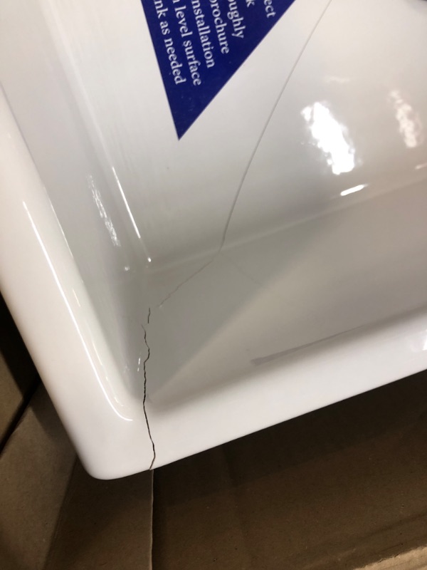 Photo 1 of Rohl MS3018WH FIRECLAY Kitchen Sinks, White