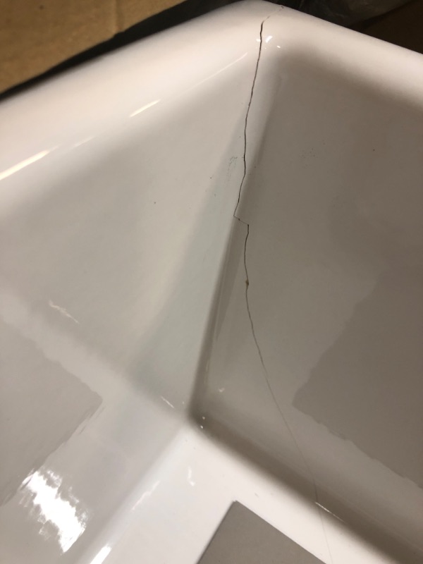 Photo 1 of Rohl MS3018WH FIRECLAY Kitchen Sinks, White