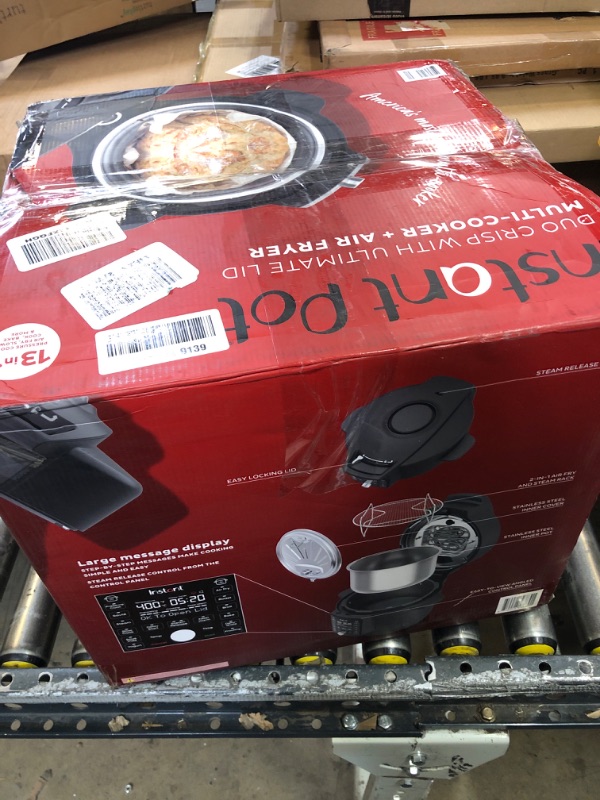 Photo 4 of Instant® 6.5-Quart Electric Pressure Cooker + Air Fryer