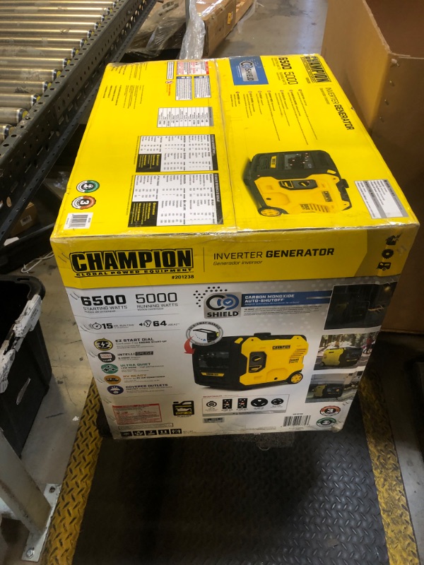 Photo 4 of Champion Power Equipment 6500-Watt RV Ready Portable Inverter Generator with Quiet Technology and CO Shield