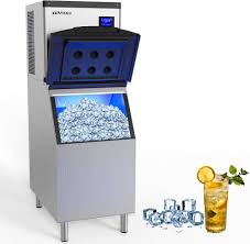 Photo 1 of YAAKOV Commercial ice Machine Maker 650LBS/24H Commercial ice Maker Machine with 400LBS ice Maker Commercial Large Storage Bin,Ice Maker Machine Stainless Steel for Bar Cafe Restaurant Bussiness