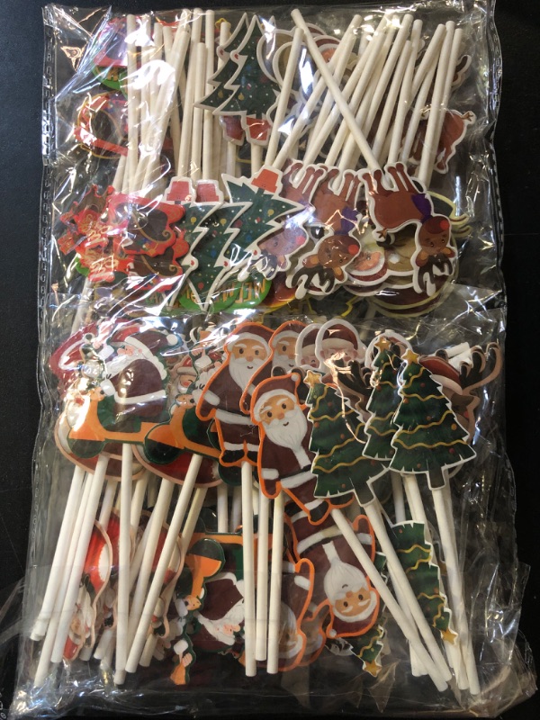 Photo 1 of 24 Assorted Christmas Lollipops Suckers, Christmas Candy Gift Lollipops Individually Wrapped Bulk, Snowman Candies for Christmas Party Favors or Gift Boxes, Christmas Stocking Stuffer