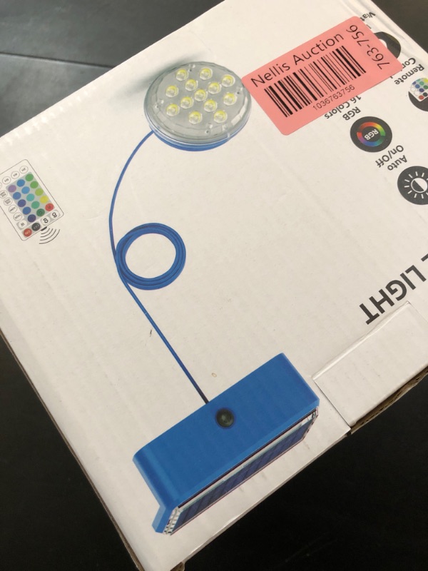 Photo 1 of Solar Pool Lights for Inground Pools Waterproof with Remote, Outdoor Solar Lights, RGB 16 Colors Changing Submersible LED Pool Lights for Above Ground Pools Accessories, Pond, Garden Decoration, 4Pack