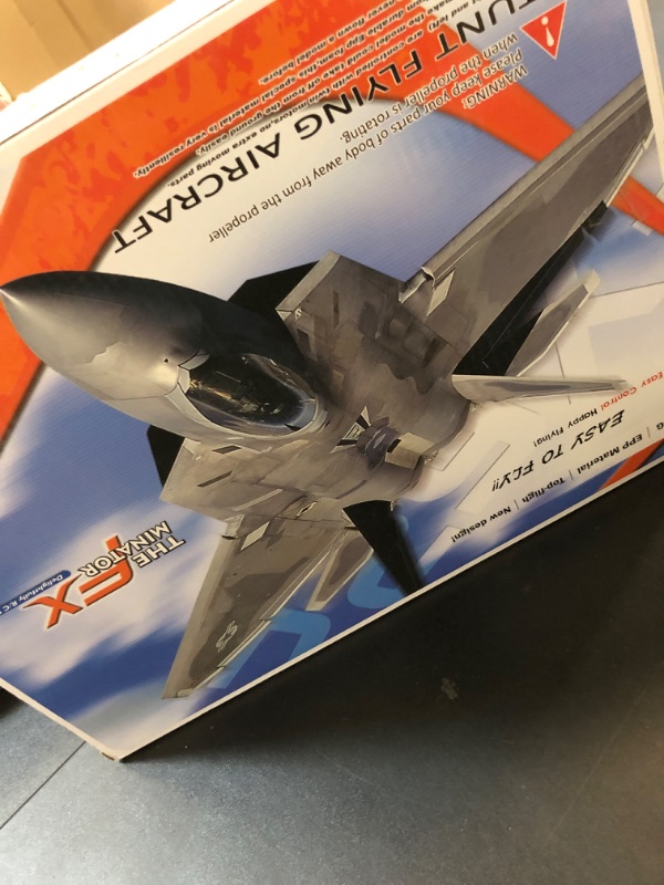 Photo 1 of BEHORSE RC Plane -F22 Raptor Model Toy Airplane Glider, 2 Channels 2.4 GHz Remote Control Airplane Easy to Fly RC Jet,Kids & Beginners F22 Easy to Fly Toy for Fighter Model Glider