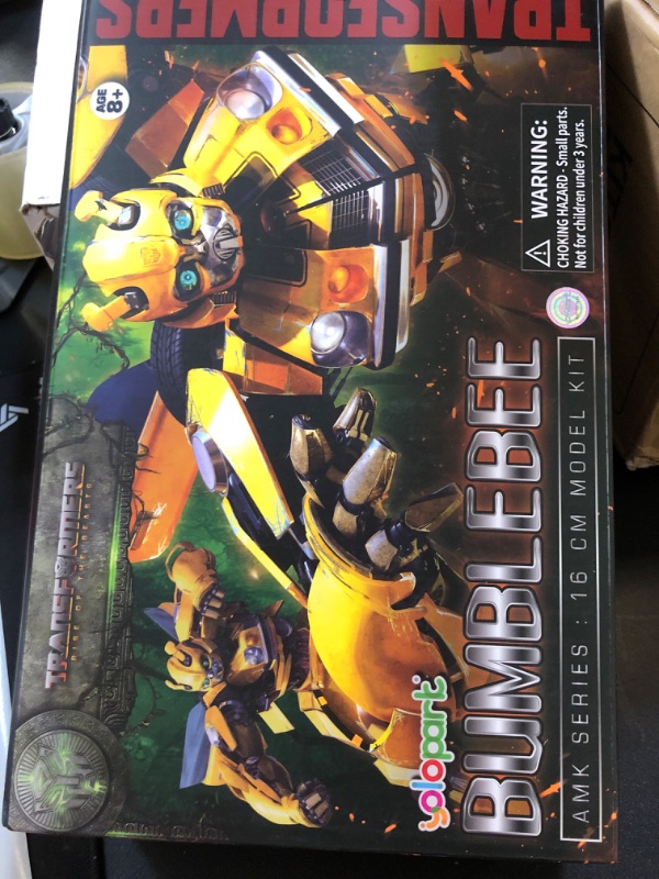 Photo 1 of Bumblebee Transformers Toy Rise of The Beasts Action Figure, Highly Articulated 6.5 Inch No Converting Bumblebee Model Kit, Transformers Toys for Boys Girls 8 Years Old and Up