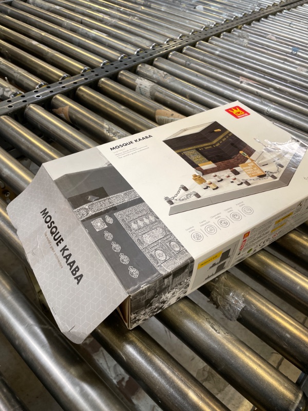 Photo 1 of CAXIMSY Islamic Mosque Kaaba Architectural Model Building Block Sets Muslim Bricks Toy Hajj Kit Eid Gifts for Kids Adult 446 Pieces