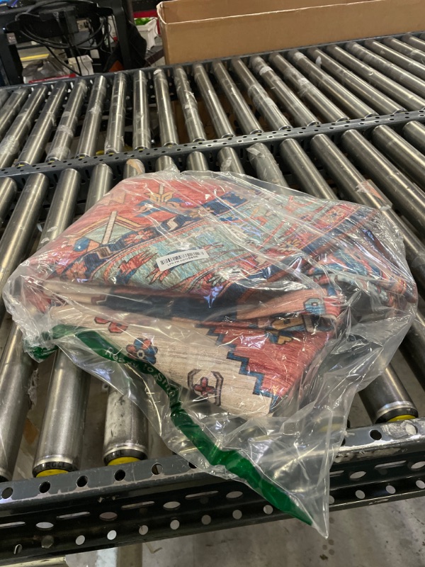 Photo 1 of Lahome Ultra-Thin Round Rugs - 6ft Washable Round Area Rugs for Living Room Non-Slip Throw Circle Rugs for Bedroom Dining Room Rug, Non-Shedding Office Rug Oriental Round Carpet for Bedroom Kitchen