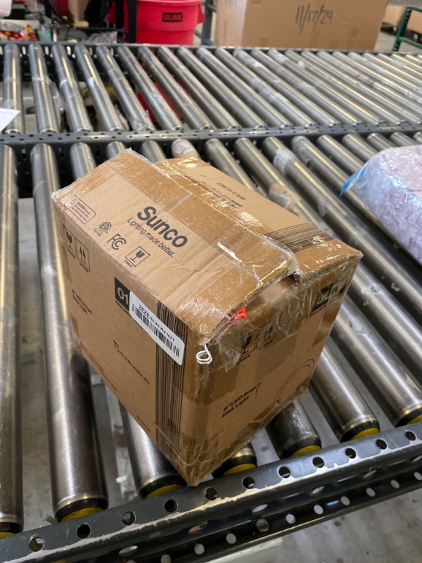 Photo 1 of Sunco 5/6 Inch Smart Disk LED Flush Mount Ceiling Recessed Can Light for Living Room, Bedroom, App Controlled Compatible with Alexa and Google, Dimmable, 15W, RGB+5000K Daylight, 1200 LM ETL 4 Pack