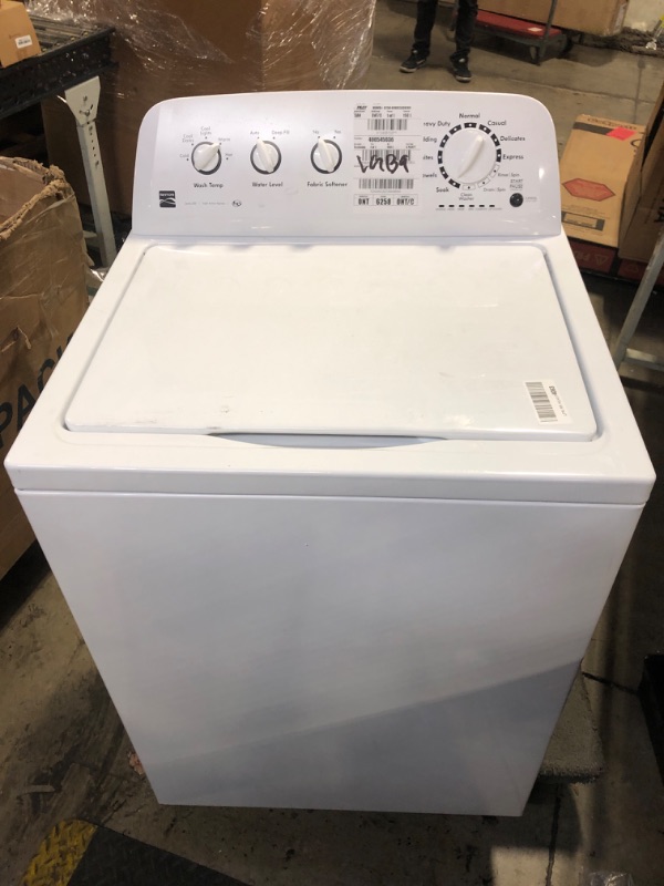 Photo 2 of Kenmore 20362 Triple Action Agitator Top-Load Washer 3.8 cu. ft White
