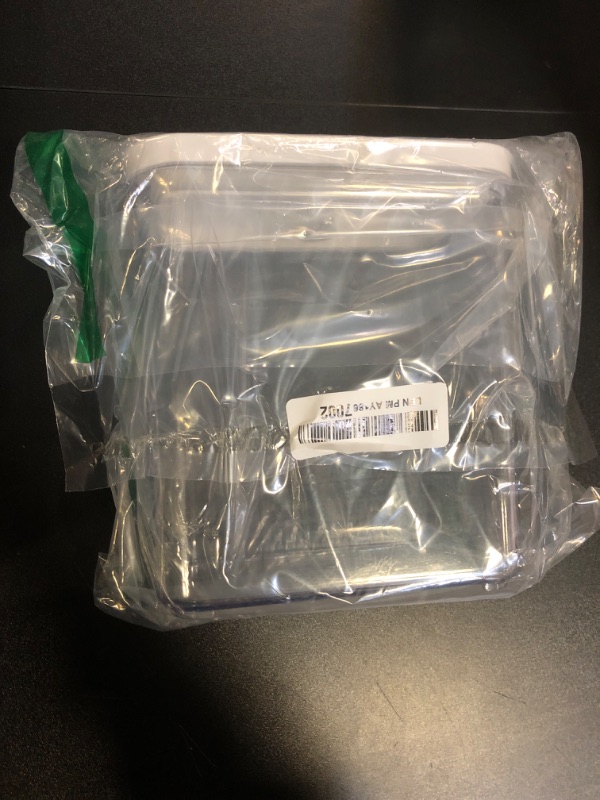 Photo 1 of VAKUEN Premium Airtight Food Storage Containers, Rectangular 2PC-SET(2.11qt), Smart One-Click Seal Lid, 100% Leak Proof, Keep Food Fresh Longer, BPA-FREE, Dishwasher/Freezer & Microwave Safe