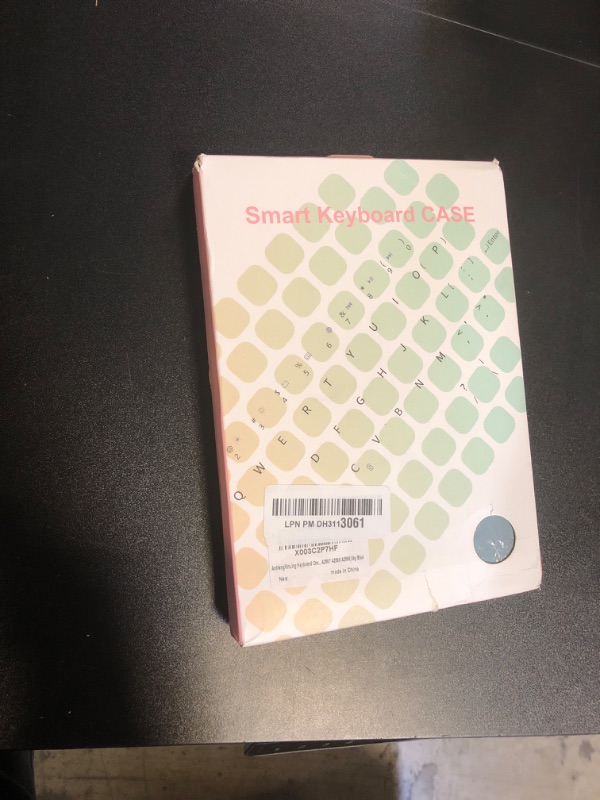 Photo 1 of Keyboard Case for iPad Mini 7 (A17 Pro)/Mini 6-Touchpad Detachable Keyboard with Pencil Holder -Slim Leather Folio Smart Cover for iPad Mini 7th 2024 / Mini 6th Generation 8.3inch, Sky Blue