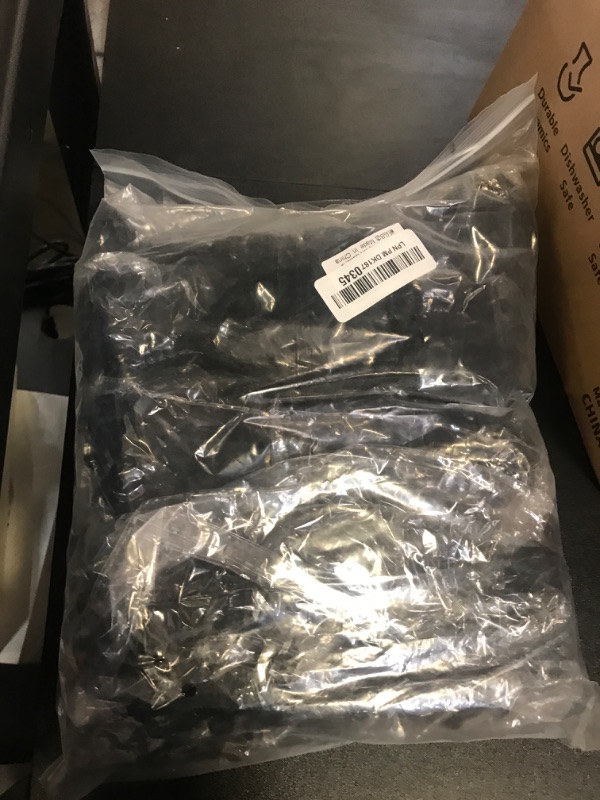 Photo 1 of 24 Inch Light Weight Butterfly Locs Crochet Hair 8 Packs Long Black Distressed Butterfly Faux Locs Crochet Hair, 1#