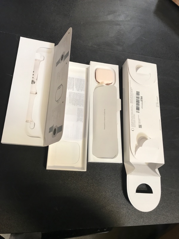 Photo 2 of Apple Watch Series 10 [GPS 42mm case] Smartwatch with Rose Gold Aluminium Case with Light Blush Sport Band - S/M. Fitness Tracker, ECG App, Always-On Retina Display, Water Resistant